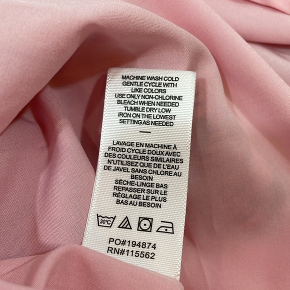 Likely Levine Midi Dress Size 4 High Neck Tie Waist EUC - Picture 13 of 14